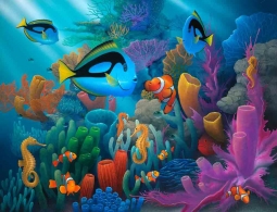 Friends of the Sea by David Miller Accent & Decor Tile DMA2011AT
