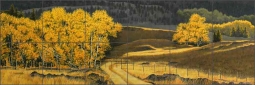 Gateway 2 Ranch by Liz Mitten Ryan Ceramic Tile Mural EWH-LMR019
