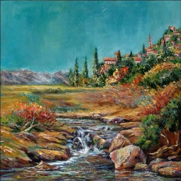 Italian Autumn by Ginger Cook Accent & Decor Tile GCS052AT