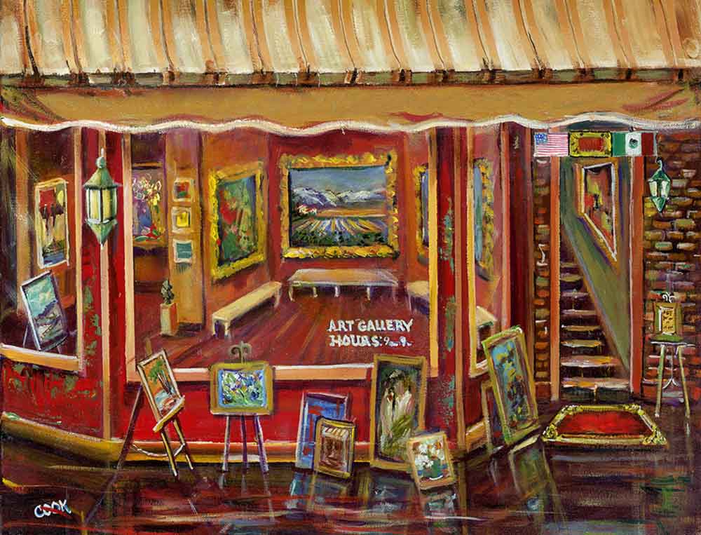 My Art Gallery by Ginger Cook Accent & Decor Tile GCS053AT