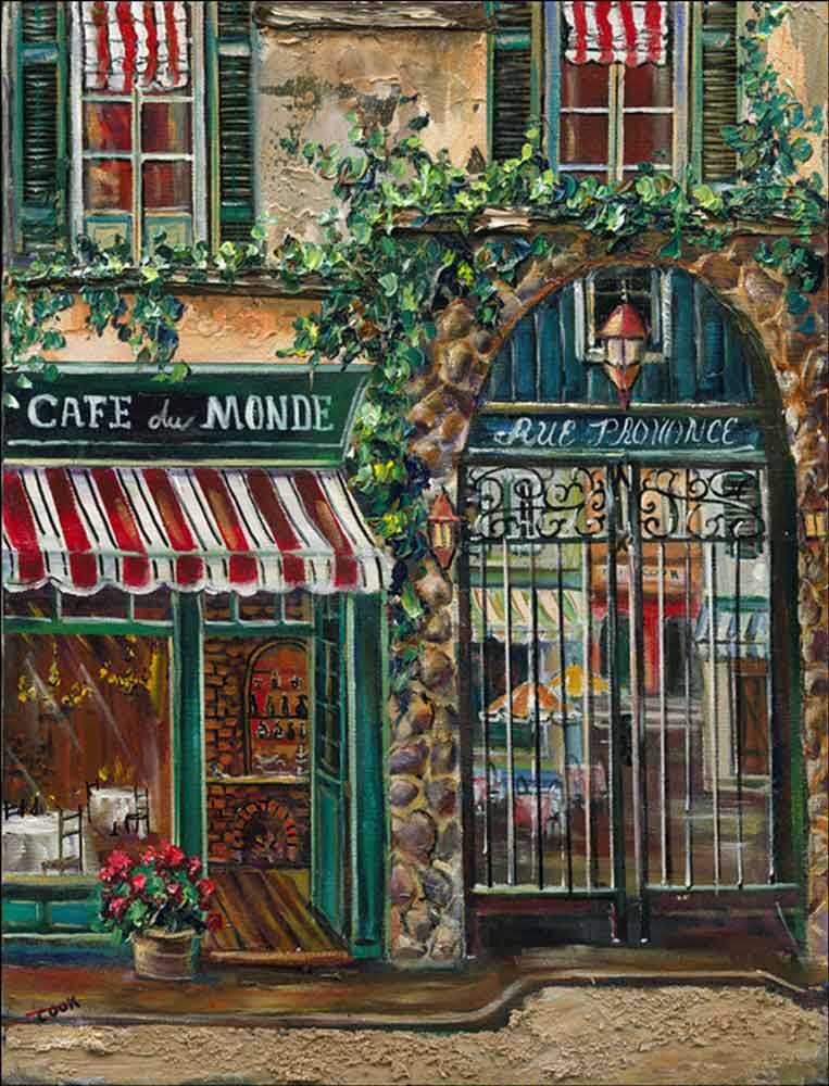 Cafe du Monde by Ginger Cook Accent & Decor Tile GCS056AT