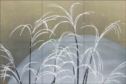 Frost from Momoyogusa by Kamisaka Sekka Ceramic Tile Mural KS2001