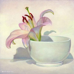 Remember the Lilies by Leslie Macon Accent & Decor Tile LMA027AT