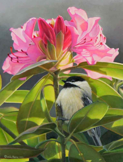 My Little Chickadee by Leslie Macon Accent & Decor Tile LMA048AT