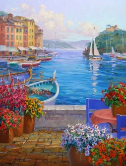 Memories of Portofino by Mikki Senkarik Accent & Decor Tile MSA140AT