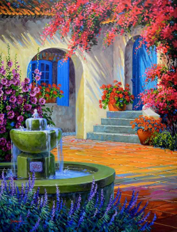Solitude by Mikki Senkarik Ceramic Accent & Decor Tile MSA276AT