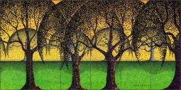 Treeline by Lawrie Dignan Ceramic Tile Mural OB-DIG20