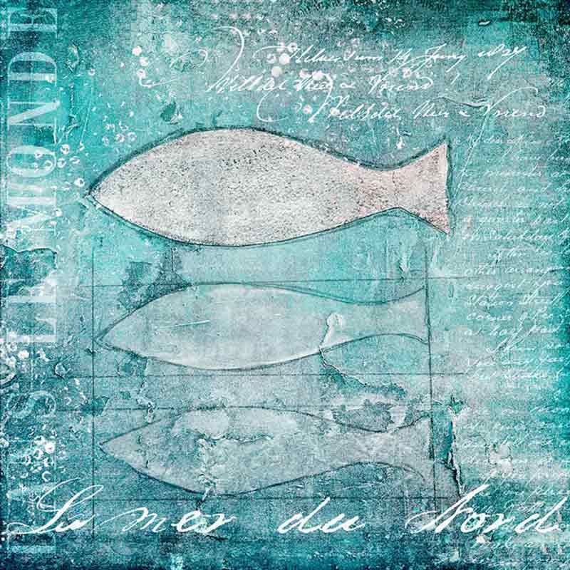 Down by the Sea III by Andrea Haase Accent & Decor Tile OB-HAA0868AT