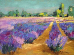 Lavender Morning Light by Jennifer Gardner Accent & Decor Tile OB-JG146AT