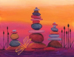 Serenity by Debbie McCulley Accent & Decor Tile POV-DM011AT