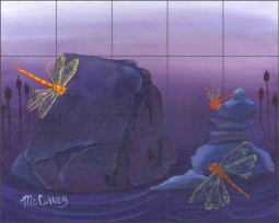 Solidity by Debbie McCulley Ceramic Tile Mural POV-DM013