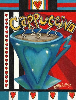 Cappuccino by Debbie McCulley Accent & Decor Tile POV-DM020AT