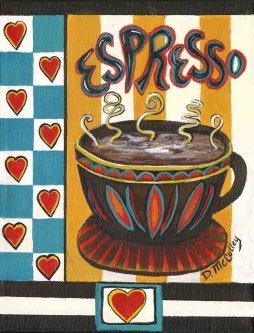 Espresso by Debbie McCulley Accent & Decor Tile POV-DM021AT