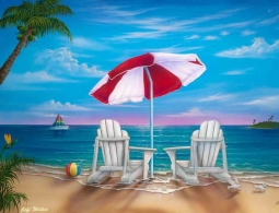 Exotic Vacation by Jeff Wilkie Accent & Decor Tile POV-JWA014AT