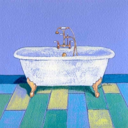 Chelsea Bath by Ramona Jan Accent & Decor Tile POV-RJA025AT