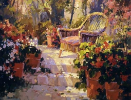 Wicker on the Patio by Steve Songer Accent & Decor RW-SSA012AT