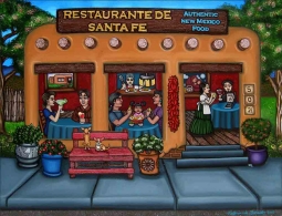 Restaurante de Santa Fe by Victoria De Almeida Accent & Decor Tile RW-VAA002AT
