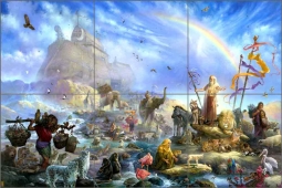 The New Creation by Tom duBois Ceramic Tile Mural TDA020