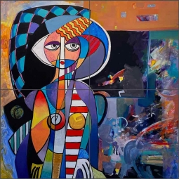 Solitude by Warren Cullar Ceramic Tile Mural WC138