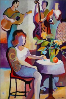 Serenade by Warren Cullar Ceramic Tile Mural WC146