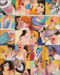 Tango by Warren Cullar Ceramic Tile Mural WC156