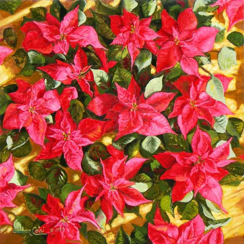 Red Delight by Beaman Cole Ceramic Accent & Decor Tile BCA027ATCS