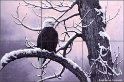 Sentinel by Liz Mitten Ryan Ceramic Tile Mural EWH-LMR023