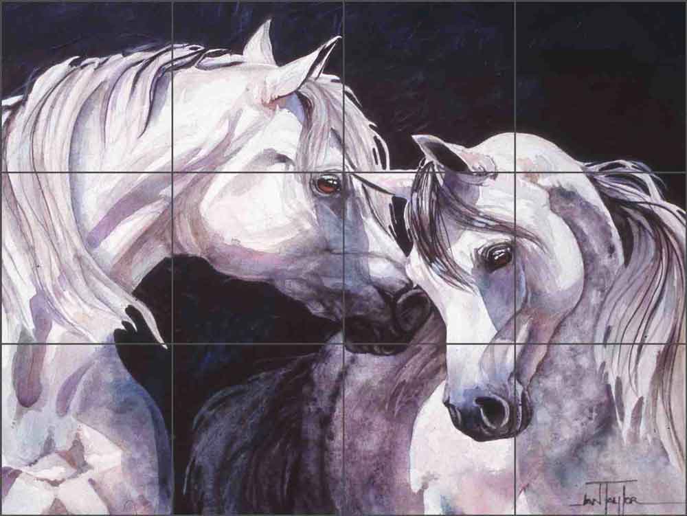 Whisper by Jan Taylor Ceramic Tile Mural JTA020