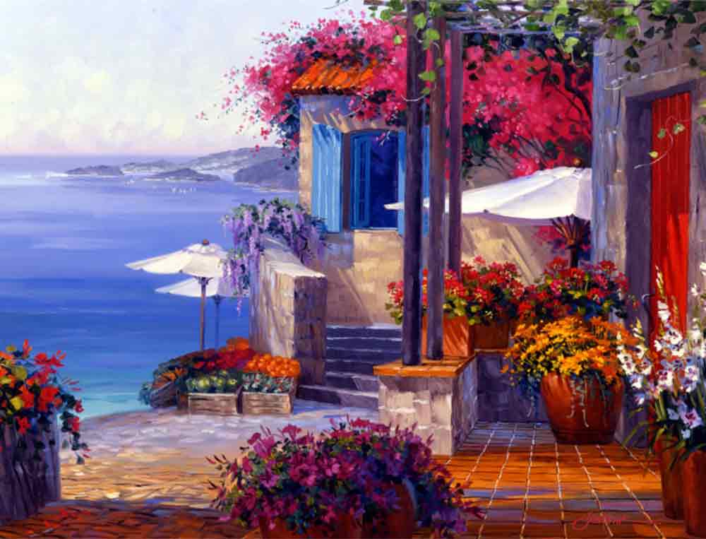 Cote d'Azur by Mikki Senkarik Ceramic Accent & Decor Tile MSA006AT