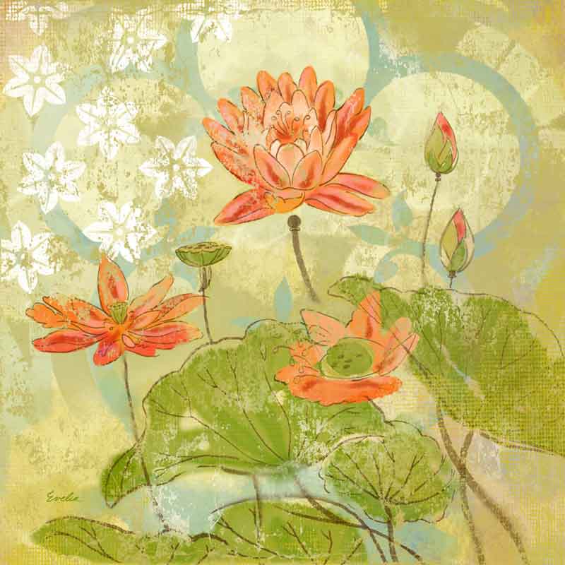 Gardens of Madeira by Evelia Ceramic Accent & Decor Tile OB-ES76aAT