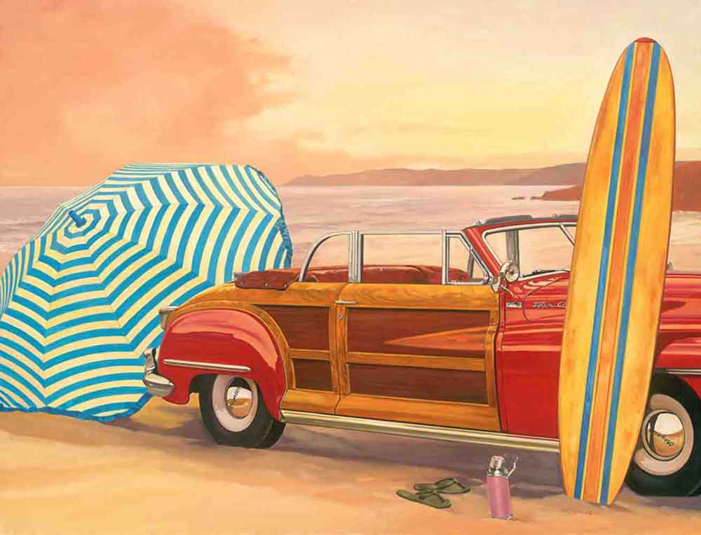 California Woody by Graham Reynolds  Ceramic Accent & Decor Tile OB-GOR07AT