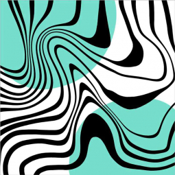 Shape N Lines I by Andrea Haase Ceramic Accent & Decor Tile OB-HAA1171aAT