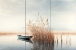 Tranquil Moments in Nature 261 by Lazar Studio Ceramic Tile Mural OB-LAZ9-258