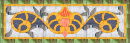 Victorian - Textures by Paned Expressions Studios Ceramic Tile Mural OB-PES122