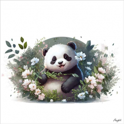 Super Cute 3 by Roozbeh Bahramali Ceramic Accent & Decor Tile OB-ROZ162AT
