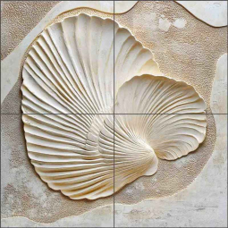 Shoreline Magic 1 by Steve Hunziker Ceramic Tile Mural OB-SH2367
