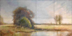 First Light by Wilder Rich Ceramic Tile Mural OB-WR747