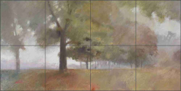 Ozark Morning Mist by Wilder Rich Ceramic Tile Mural OB-WR750