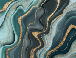 Marbled Ink I by Andrea Haase Ceramic Accent & Decor Tile OB-HAA0798AT