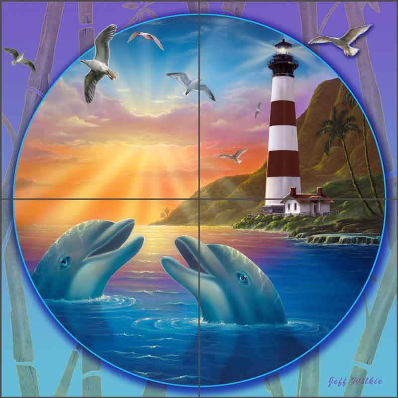 Magical Memories by Jeff Wilkie Ceramic Tile Mural - POV-JWA045