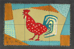 Mr Dandy by Ramona Jan Ceramic Tile Mural POV-RJA007