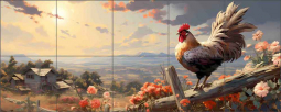 Farm 10 by WDW Art Ceramic Tile Mural WDW110