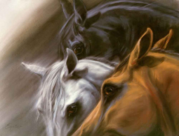 Eye to Eye by Kim McElroy Ceramic Accent & Decor Tile KMA078AT