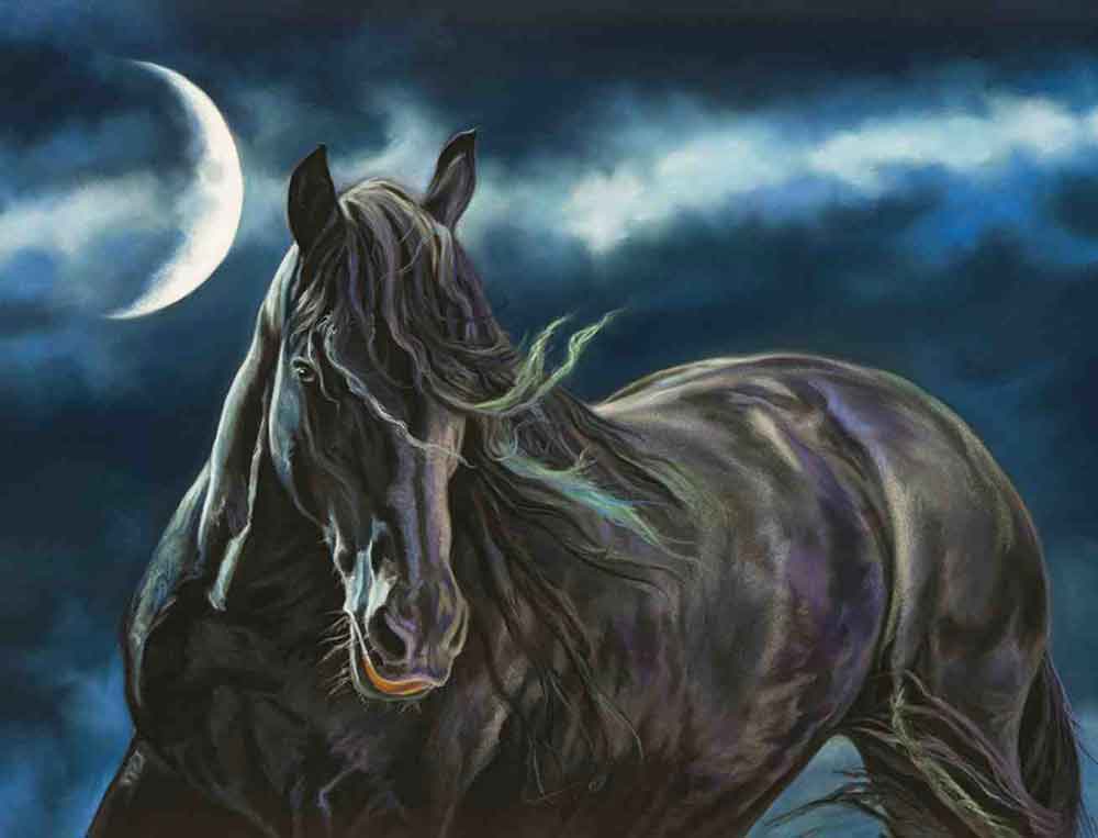 Nightmaere by Kim McElroy Ceramic Accent & Decor Tile KMA080AT