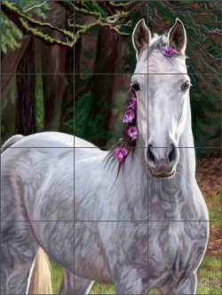 Wonder by Kim McElroy Ceramic Tile Mural KMA085
