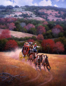 Behind Schedule by Jack Sorenson Ceramic Accent & Decor Tile RW-JS049AT
