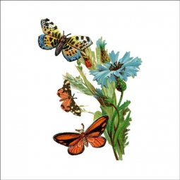 Vintage Butterfly 259 by DP Art Ceramic Accent & Decor ABF259AT