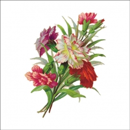 Vintage Flowers 015 by DP Art Ceramic Accent & Decor Tile AFL015AT