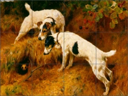 No One Home by Arthur Wardle Ceramic Tile Mural AW005