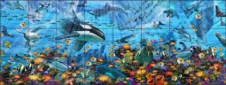 Arctic Adventure by John Enright Ceramic Tile Mural BC-JE01